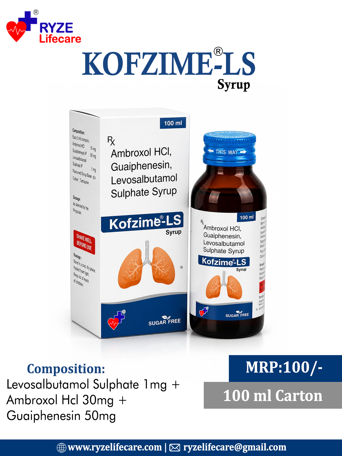 KOFZIME-LS (WITH CARTON)